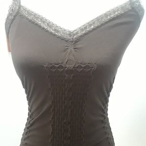 CONNECTION 18 SEAMLESS Tank Top V-Neck Blouse